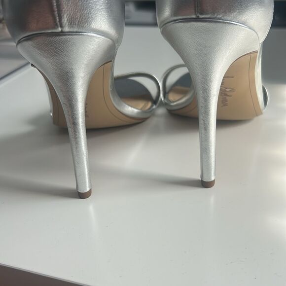 Sam Edelman Silver Heels - Picture 6 of 9